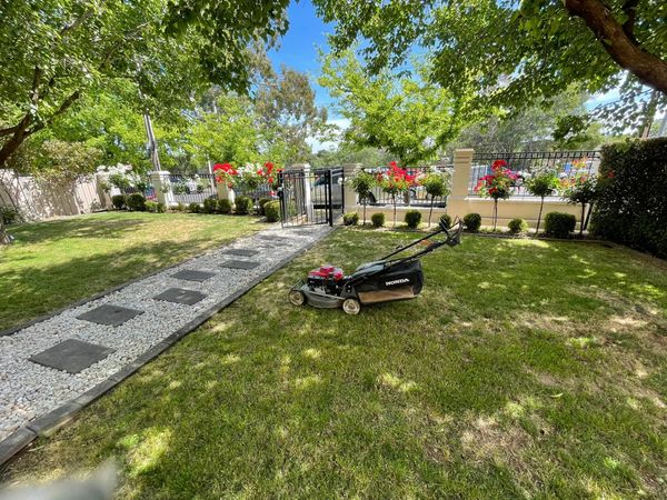 Lawn mowing in Burnside